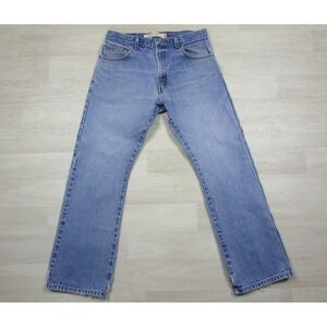 Vintage Y2K Levis 517 Cowboy Cut Jeans Mens (32x30) Distressed Saddleman Bootcut